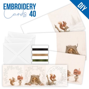 Embroidery Cards Stick- und Bastelkarten
