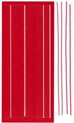 1016-112 Linien in rot