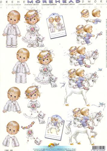 11052-034 P�rchen auf Pferd