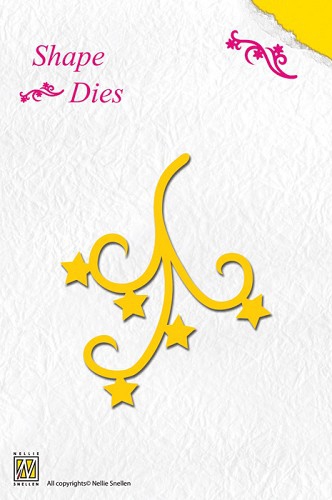 SD 001 Nellies Shape Dies Star Swirl