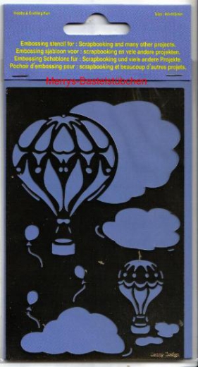 Wolken und Fesselballons