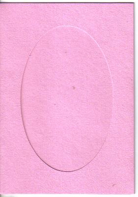 Klapp-Karte rosa