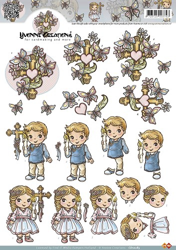 CD10285 Yvonne Creations Kommunion