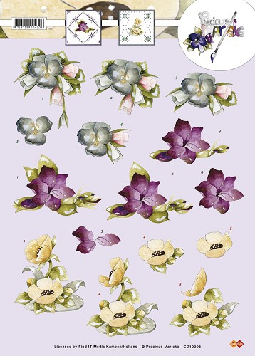 CD10293 Mariekes Design Blumen