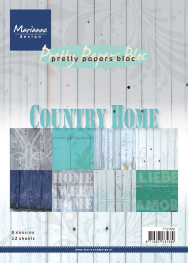 PK9099x Pretty Papers Bloc Country Home A5