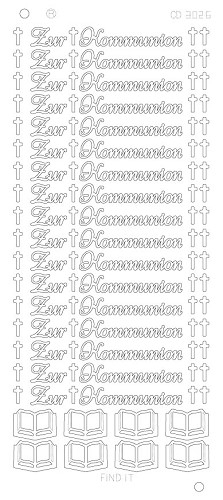 CD3026g Zur Kommunion Platinium gold