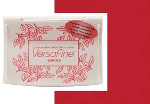 VF-000-010 Inkpads Versafine Satin red