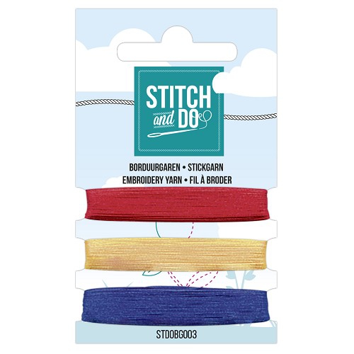 STDOBG003 Stitch and Do 3 Mini Garnkarte