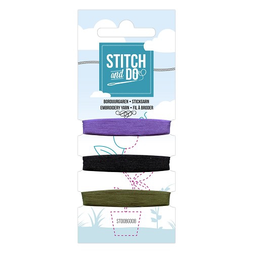 STDOBG008 Stitch & Do 8 Mini Garnkarte