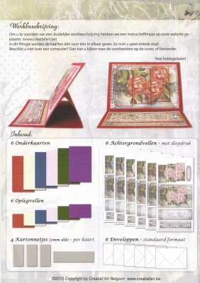 CC3020-001 Karten-Set Rosen