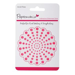 PMA 351201 Adhesive Shimmer Dots Fuchsia