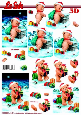 777562 Teddy bringt Geschenke
