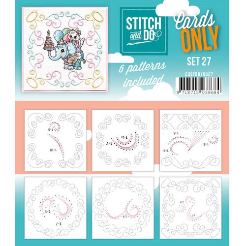 COSTDO10027 Stitch & Do Card Only Set 27