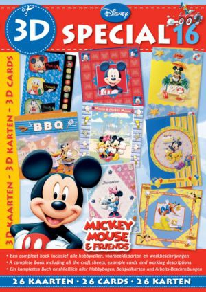 BOEKSL16 3D Special Micky Mouse & Friends