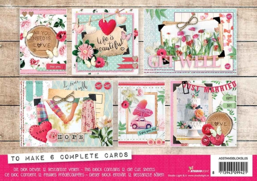 A5STBLFF05 Stanzblock Love is in the Air