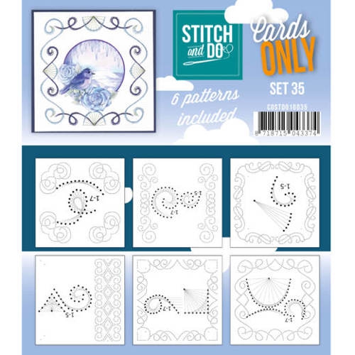 COSTDO10035 Stitch & Do Card Only Set 35