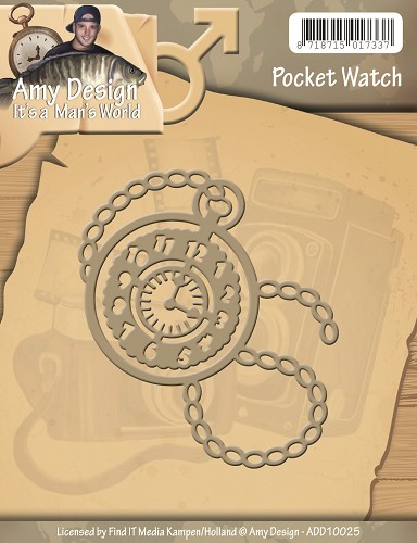 ADD10025 AD Stanzschablone Pocket Watch (Taschenuhr)