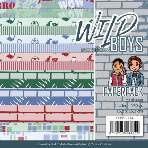 YCPP10014 YC Papierpack Wild Boys