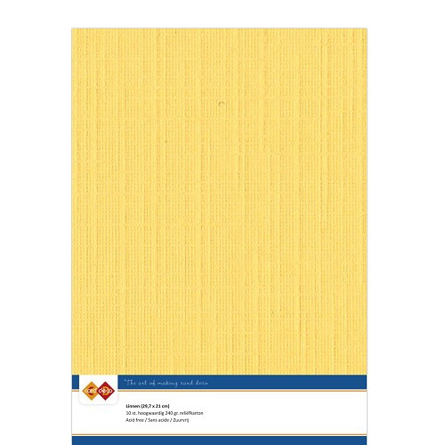 LKK-A4-05 Linnenkarton Oker A4 1 Blatt