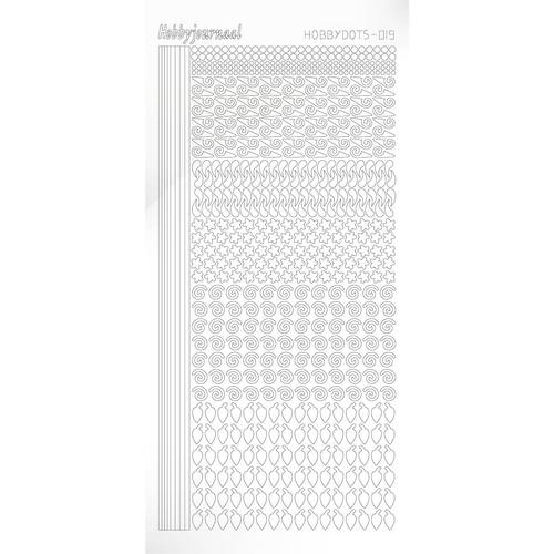 STDA190 Hobby-Dots Sticker Adhesive Wei