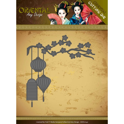 ADD10142 AD Stanzschablone Chinesische Laterne