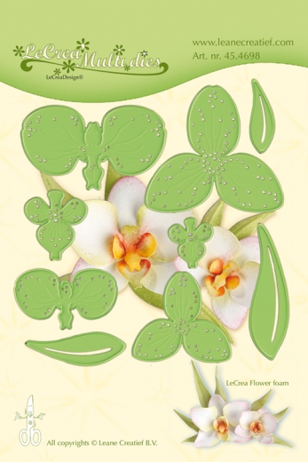 Lea bilitie Multi Die flower 012- Orchidee