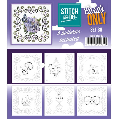 COSTDO10038 Stitch & Do Card Only Set 38