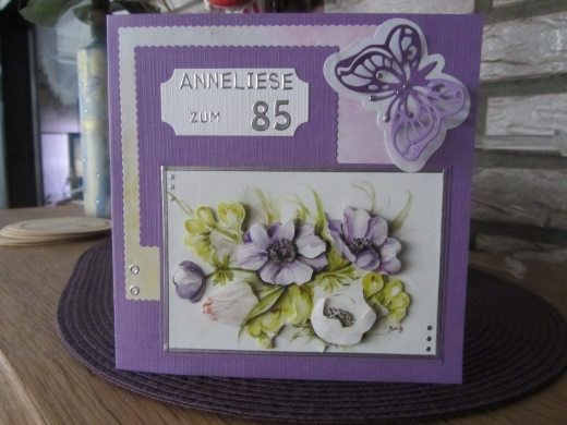 JAD10024 JA Schneideschablone Butterflies and Flowers Butterflies