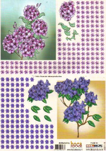 2007-18 3D Bogen Blumen