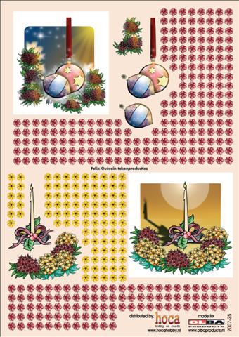 2007-25 3D Bogen Weihnachten