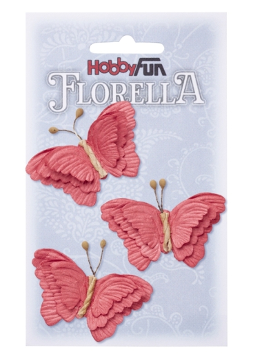 3866097 Florella Schmetterlinge aus Maulbeerpapier ca. 6 cm hortensia