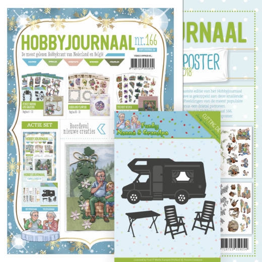 SETHJ166 Hobbyjournal 166 mit Knipvellen-Poster und YCD10160 Camper