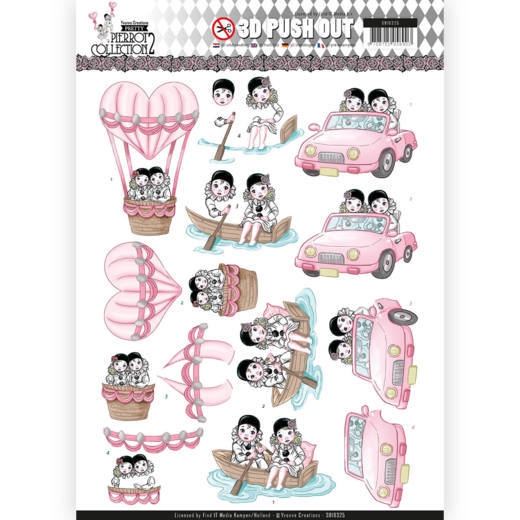 SB10325 YC Pretty Pierrot 2 - Car Trip