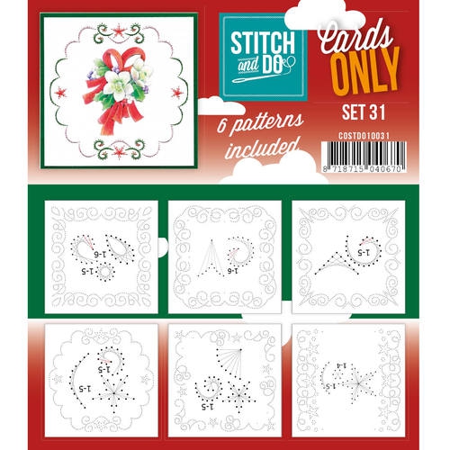 COSTDO10031 Stitch & Do Card Only Set 31