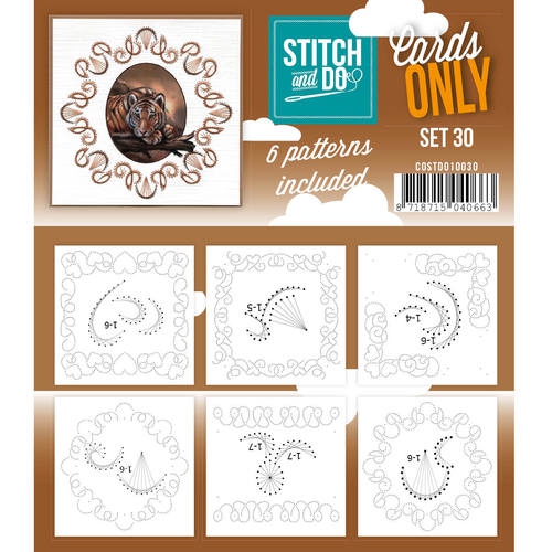 COSTDO10030 Stitch & Do Card Only Set  30