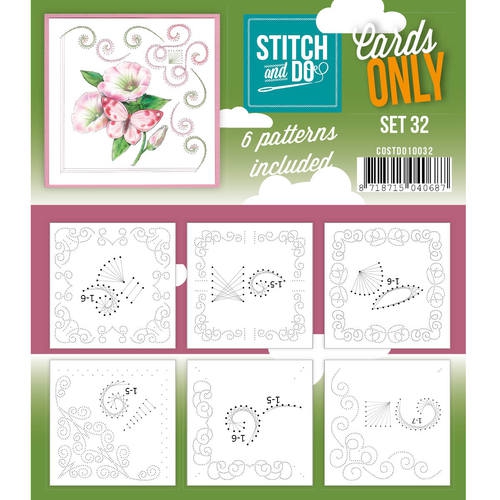 COSTDO10032 Stitch & Do Card Only Set 32