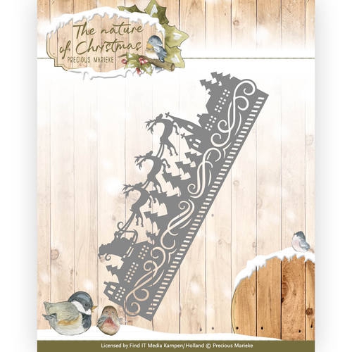 PM10099 PM Stanzschablone The Nature of Christmas Christmas Border