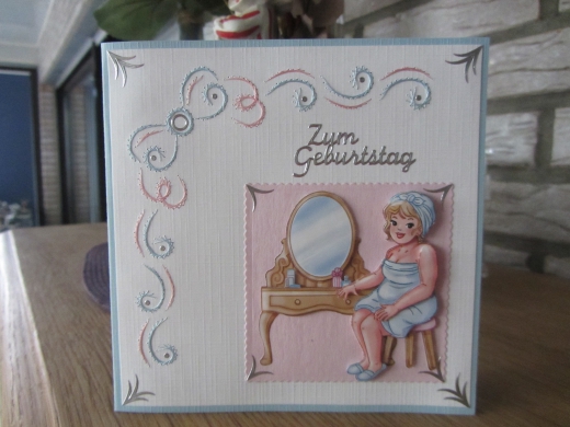 CD11306 YC Schneidebogen  Bubbly Girls - Bubbly Bath