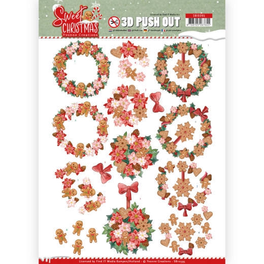 SB10395 YC Sweet Christmas - Sweet Wreaths