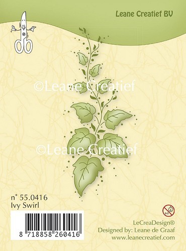LCR55.0416 Clear Stempel Ivy Swirl