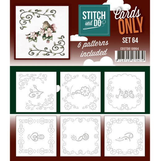 COSTDO10064 Stitch & Do Cards Only Set 64