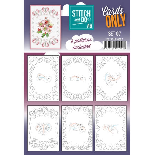 COSTDOA610007 Stitch & Do Cards Only Set A6 Set 07