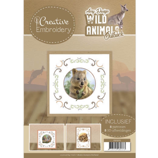CB10013x Creative Embroidery 13 - Amy Design - Wild Animals Outback