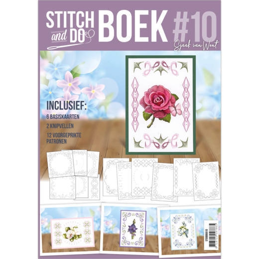 STDOBB010x Stitch and Do Boek 10 Sjaak van Went