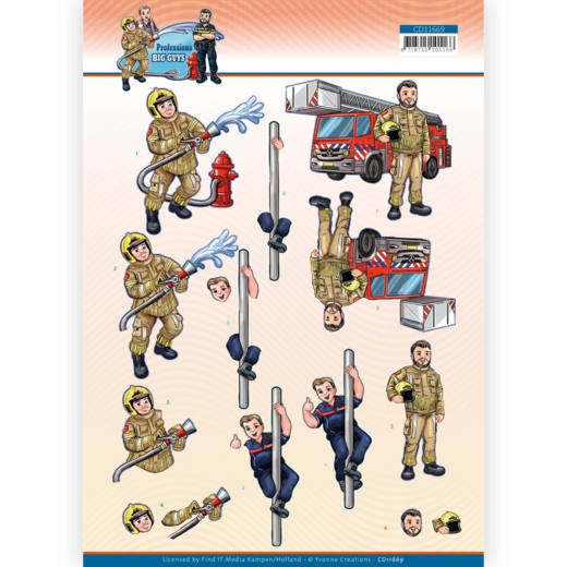 CD11669 YC Schneidebogen Big Guys Professions - Fire department
