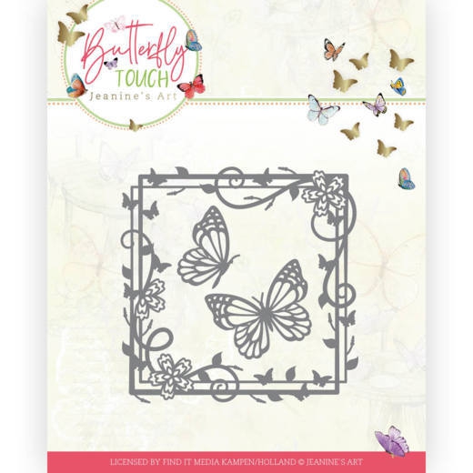 JAD10122 Stanzschablone  Butterfly Touch - Butterfly Square