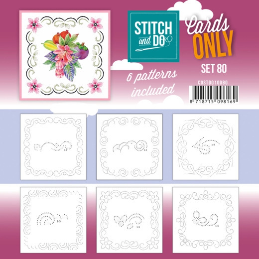 COSTDO10080 Stitch & Do Cards Only Set 80