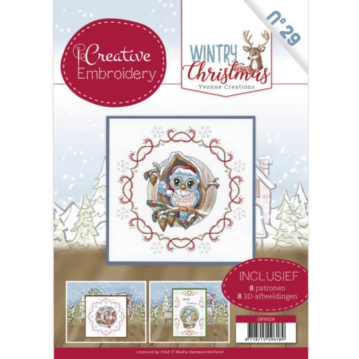 CB10029 Creative Embroidery 29 - Yvonne Creations - Wintry Christmas