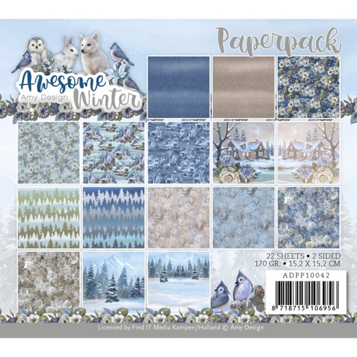 ADPP10042 Paperpack - Amy Design - Awesome Winter