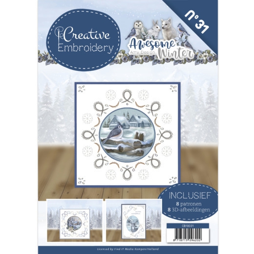 CB10031 Creative Embroidery 31 Amy Design - Awesome Winter